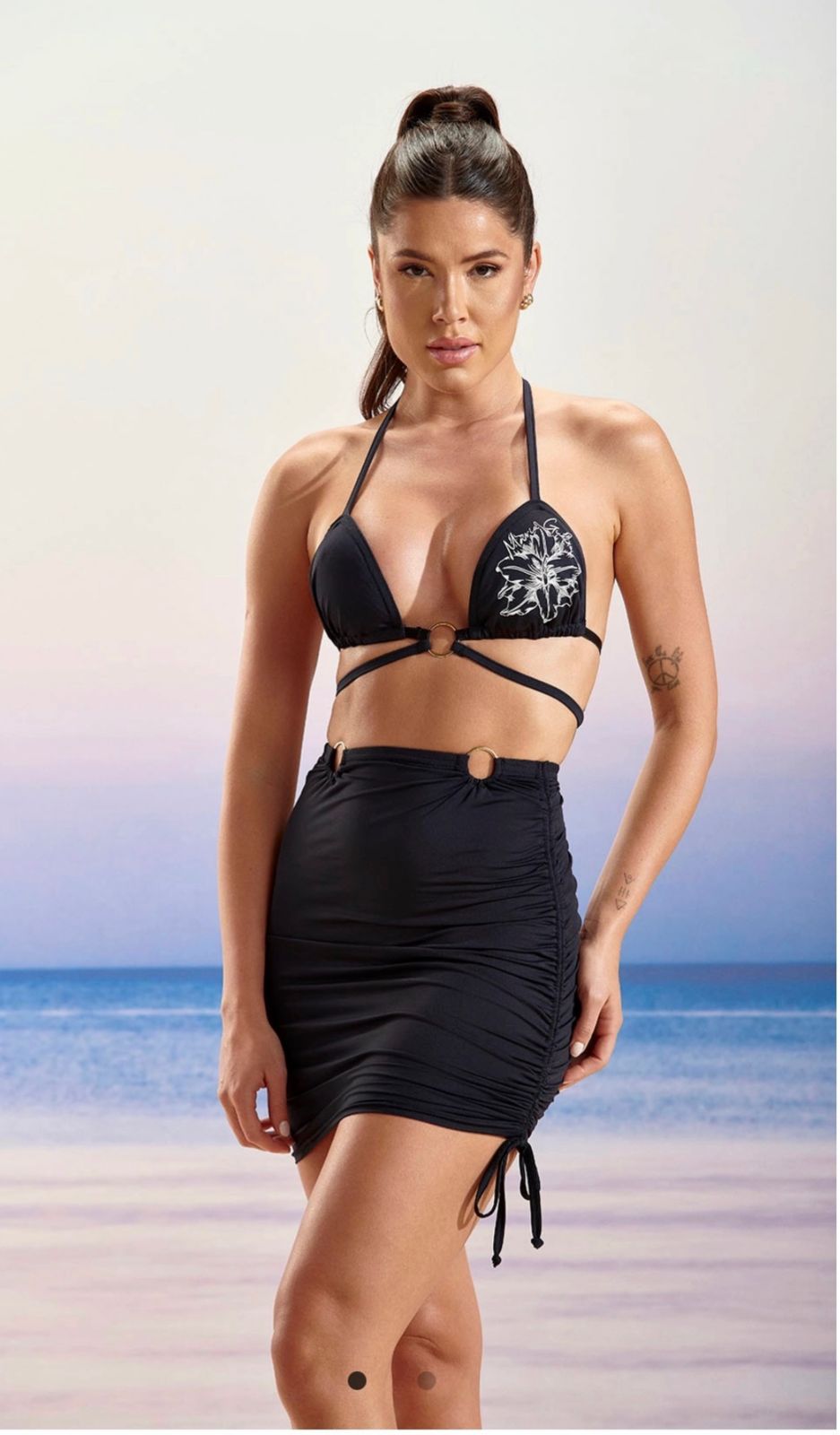 Conjunto Top e Saia Ibiza Maria Gueixa