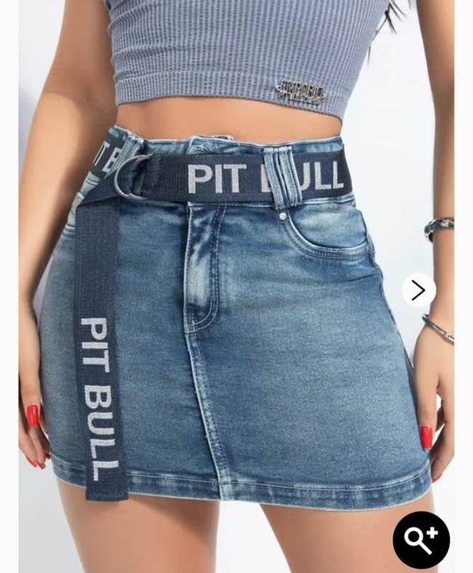 Saia Jeans Pitbull