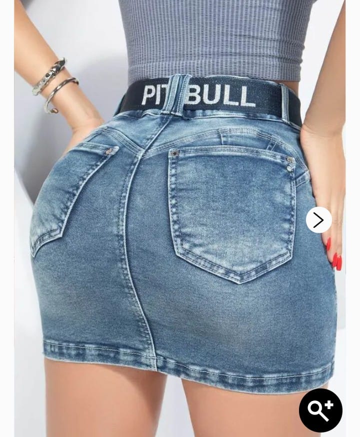 Saia Jeans Pitbull