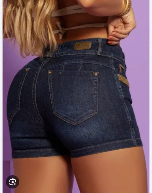 Short saia Jeans Pitbull