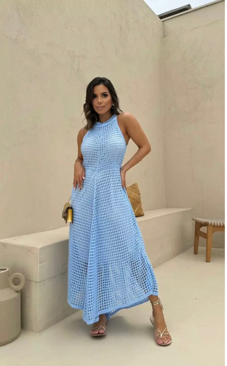 Vestido Lana em Tricôt