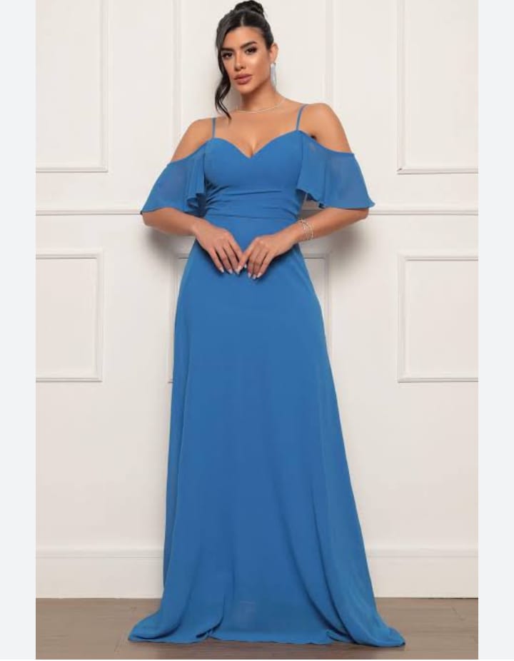 Vestido Longo Ciganinha