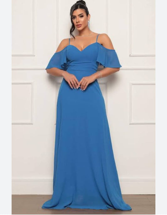 Vestido Longo Ciganinha
