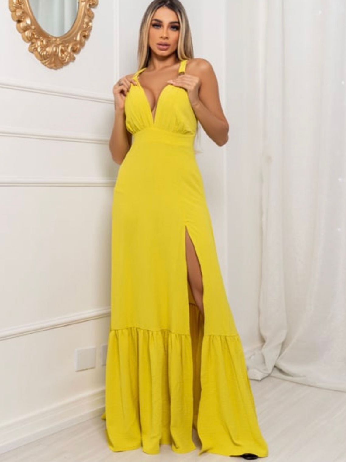 Vestido Longo Chocolate
