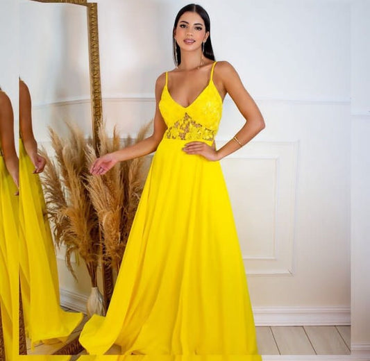 VESTIDO ANGIE RENDA