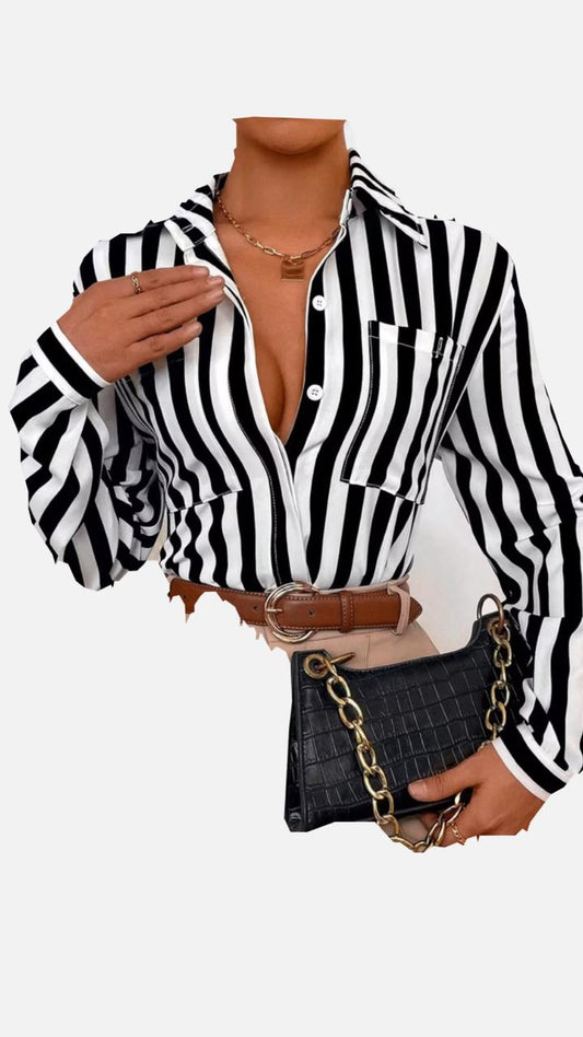 Camisa Listra Larga