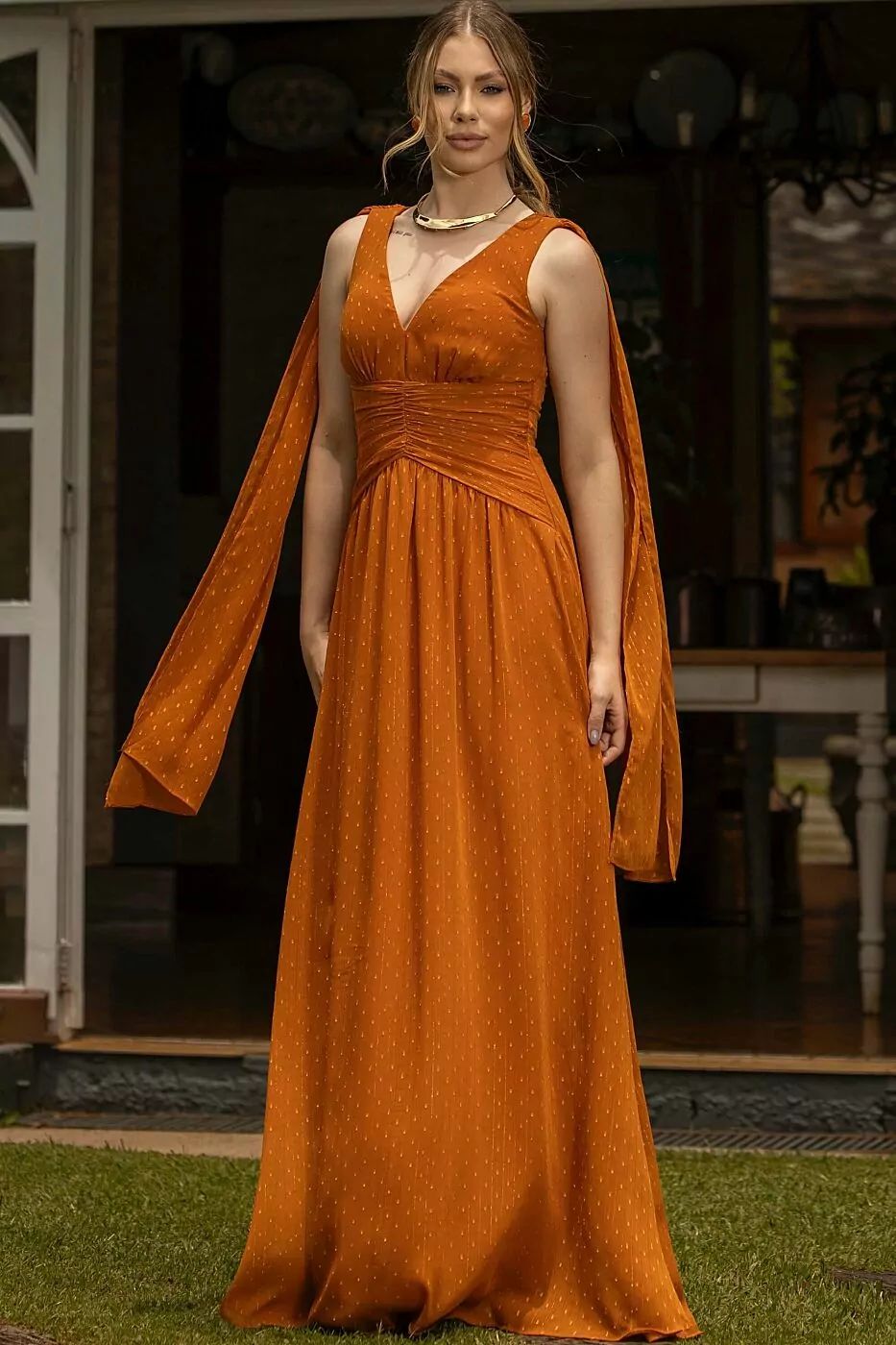 VESTIDO ELSA LUREX SHINE