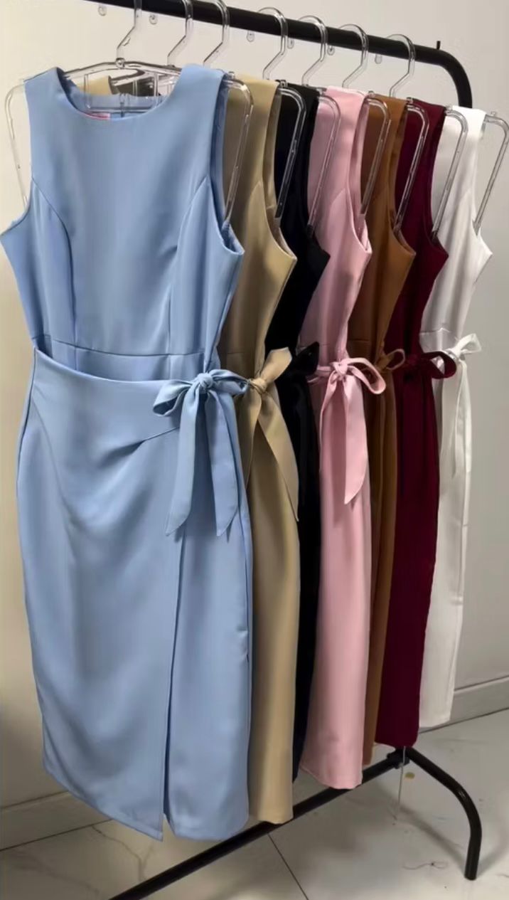 VESTIDO ANA MIDI ALFAIATARIA