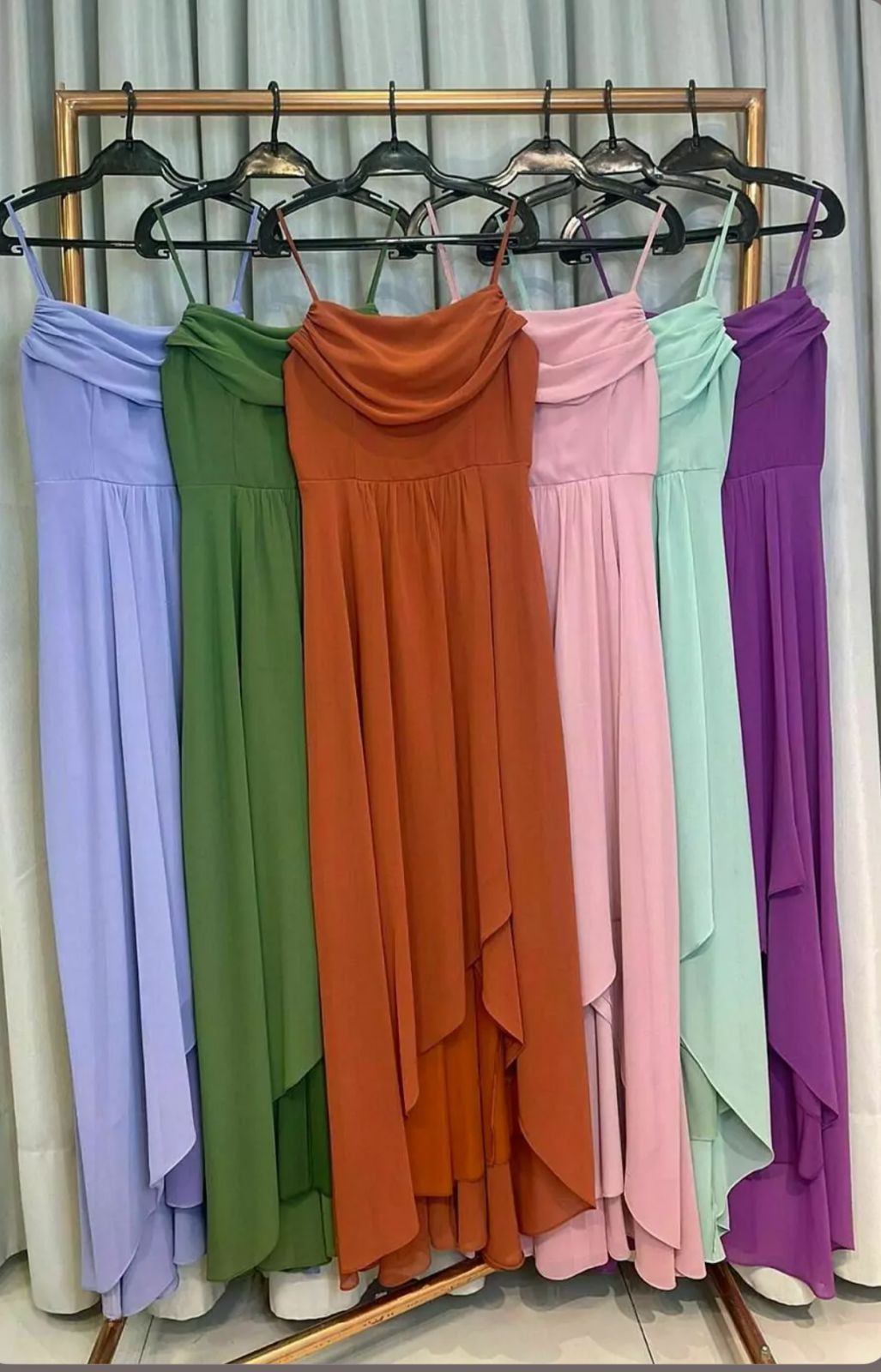 Vestido Longo Mallet de alça