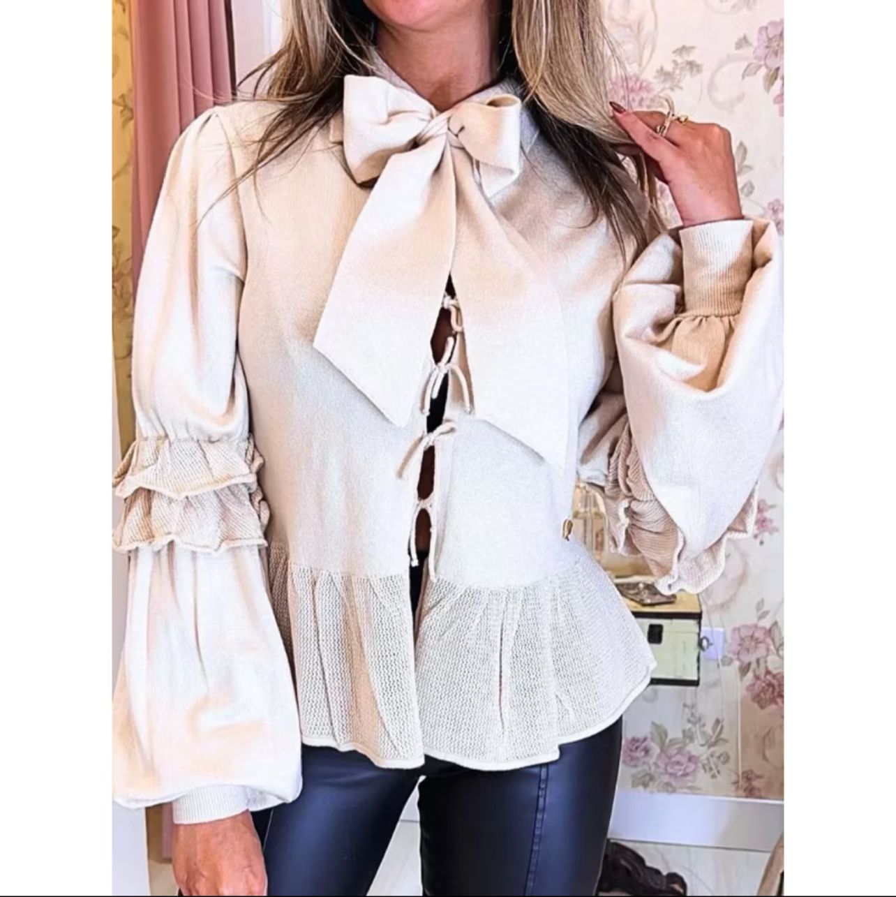 Camisa Alice Tricôt