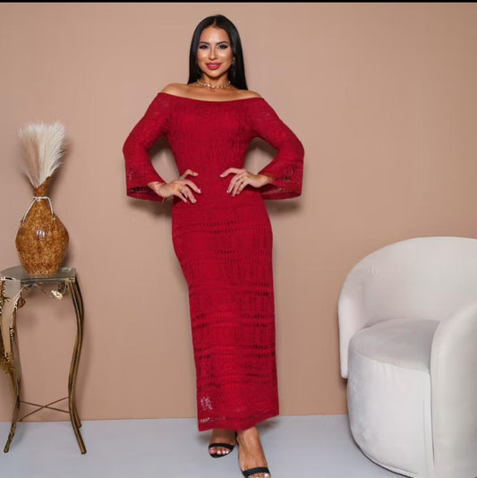 Vestido Tricôt Linha