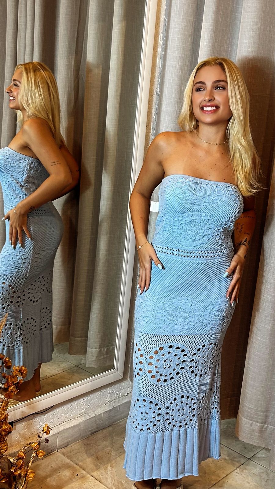 Vestido Luana em Tricot