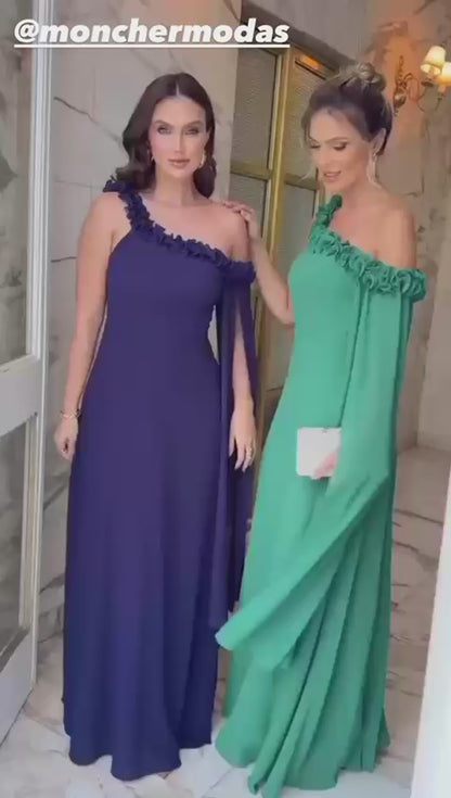 VESTIDO GEOVANA CHIFFON