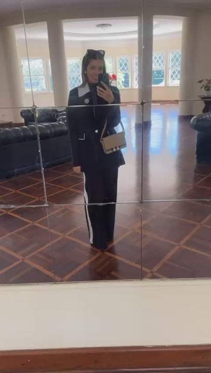 CONJUNTO INGRID EM TRICÔ MODAL DE CALÇA E BLAZER
