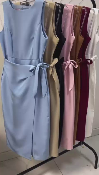 VESTIDO ANA MIDI ALFAIATARIA